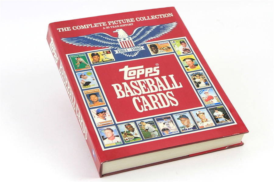 1951-85 Topps Baseball Cards The Complete Picture Collection Hardcover Book