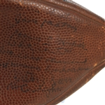 1933 Michigan Wolverines Team Signed Wilson Big Ten Champs Football (JSA Full Letter)