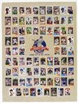 1968-2017 Dick Butkus Chicago Bears & Chicago Cubs Family Day Baseball Card Posters - Lot of 5 w/ Lee Smith Signature (JSA)