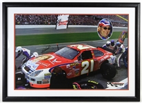 2000's NASCAR Signed Framed Collection - Lot of 11 w/ Dale Earnhardt Jr., Matt Kenseth, Tony Stewart, Jimmie Johnson & More (JSA)