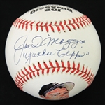 1990s Joe DiMaggio New York Yankees Signed Yankee Clipper Illustrated Baseball (JSA/Yankee Clipper)