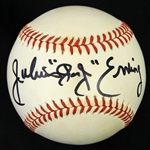 1991-93 Julius "Dr. J" Erving Philadelphia 76ers Signed ONL White Baseball (JSA)