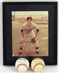 1980s-2000s Al Kaline Alan Trammell Detroit Tigers Signed Baseballs & Framed Photo - Lot of 3 (JSA)