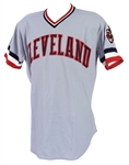 1981 Cleveland Indians Road Style Jersey (MEARS LOA) 