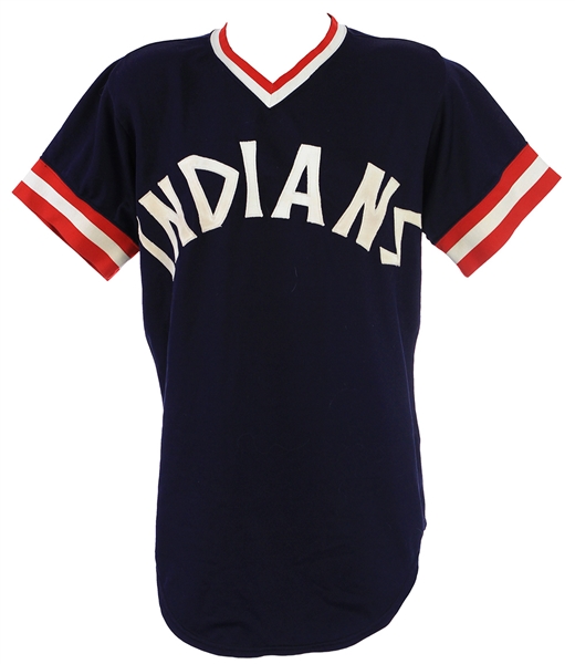 1975-77 Cleveland Indians Alternate Style Jersey (MEARS LOA)