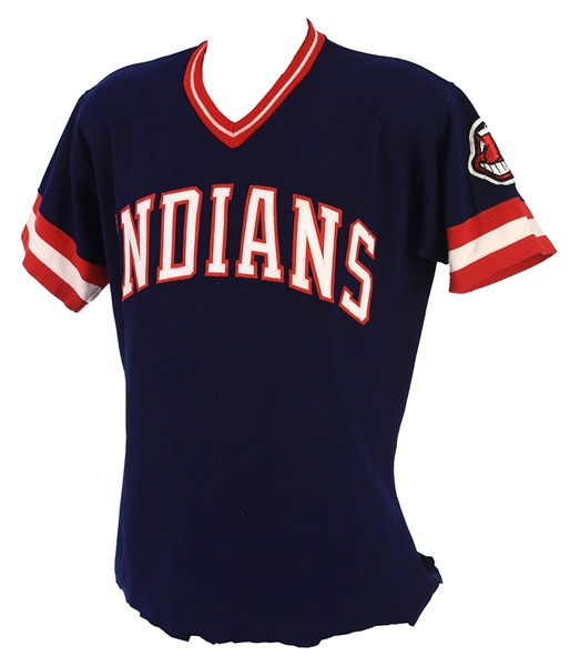 1978-85 Cleveland Indians Alternate Style Jersey (MEARS LOA)