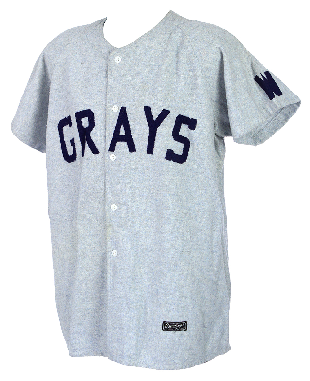 Lot Detail - 1940's-50's (Homestead?) Grays Road Jersey (MEARS LOA)