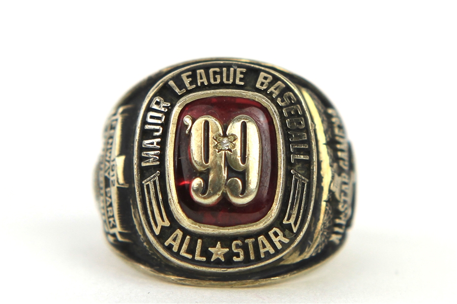 1999 Matt Williams Arizona Diamondbacks Fenway Park All Star Game Ring (MEARS LOA)