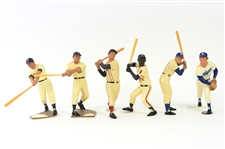 1960's Hartland Baseball Statue Collection - Lot of 18 w/ Mickey Mantle, Ted Williams, Willie Mays, Babe Ruth, Hank Aaron & More