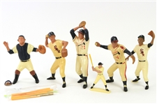 1960's Hartland Baseball Statue Collection - Lot of 18 w/ Mickey Mantle, Ted Williams, Willie Mays, Babe Ruth, Hank Aaron & More