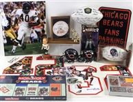 1990s-2000s Baseball Football Basketball Memorabilia Collection - Lot of 46 w/ Signed Mini Helmet, Signed Photos & More 