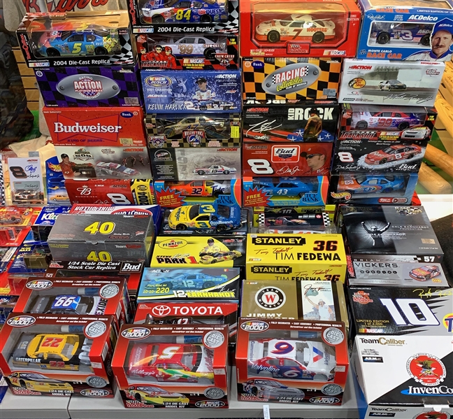 1990s-2000s NASCAR Model Car Replicas (30+)