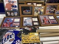 1990s NASCAR Pennants, Posters, Trading Cards, and more (Lot of 70+)