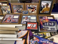 1990s NASCAR Pennants, Posters, Trading Cards, and more (Lot of 70+)
