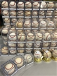 1950s-2000s Baseball Greats Single-Signed Baseballs (Lot of 200+)