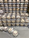 1950s-2000s Baseball Greats Single-Signed Baseballs (Lot of 200+)