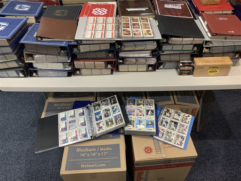 1950s-1990s Topps, Donruss, Bowman, Fleer Baseball Cards (Lot of 8,000+)
