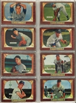 1955 Bowman Baseball Trading Cards - Complete Set of 320 + 30 Extras