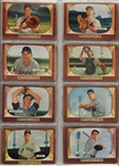 1955 Bowman Baseball Trading Cards - Complete Set of 320 + 30 Extras