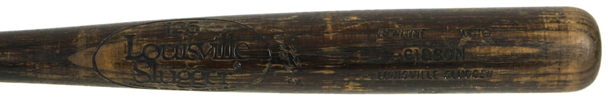 1980-83 Kirk Gibson Detroit Tigers Louisville Slugger Professional Model Game Used Bat (MEARS LOA)