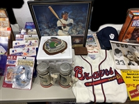 1950s-2000s Milwauke Braves / Brewers Bobble Heads, Books, Pennants, and more (Lot of 120+)