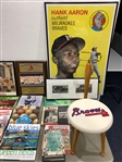 1950s-2000s Milwauke Braves / Brewers Bobble Heads, Books, Pennants, and more (Lot of 120+)