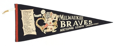 1950s Milwaukee Braves Milwaukee County Stadium Sports Lot