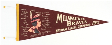 1950s Milwaukee Braves Milwaukee County Stadium Sports Lot