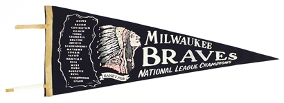 1950s Milwaukee Braves Milwaukee County Stadium Sports Lot