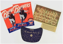 1950s Milwaukee Braves Milwaukee County Stadium Sports Lot