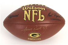 2007 Aaron Rouse Green Bay Packers Signed ONFL Tagliabue Football (JSA)