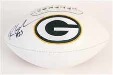 2007-10 Ryan Grant Green Bay Packers Signed Football (JSA)