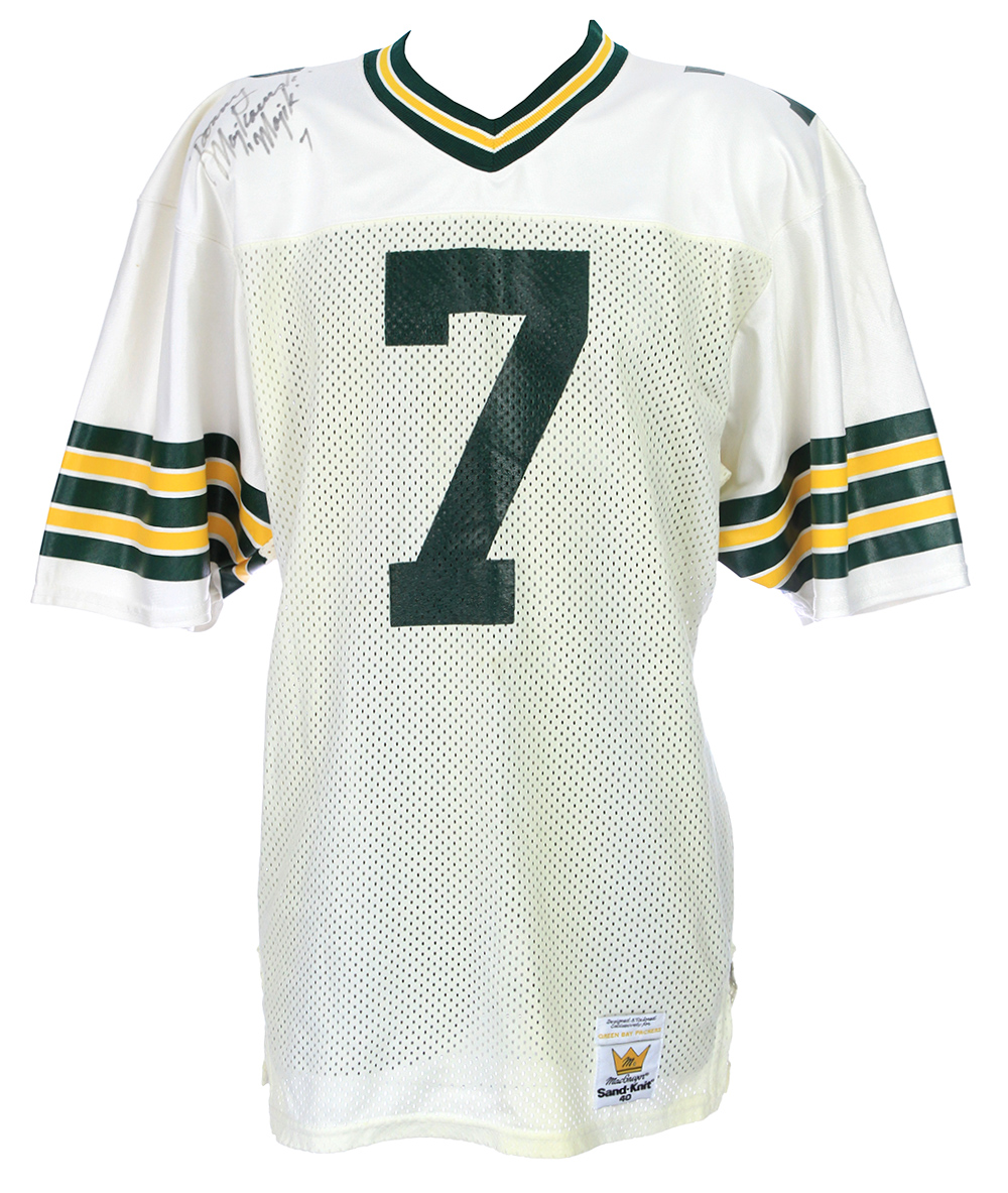 Lot Detail - 1988-90 Don Majkowski Green Bay Packers Signed Road Jersey ...