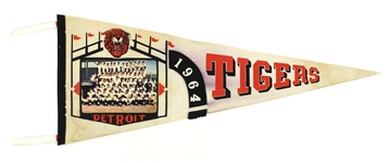 1961-1964 Detroit Tigers 29 Pennants 