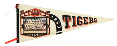1961-1964 Detroit Tigers 29 Pennants 