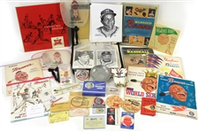 1950s-2000s Milwaukee Braves Memorabilia Collection - Lot of 125 w/ World Series Programs, World Series Player Photos & More