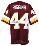 1976-1985 John Riggins Washington Redskins Signed Custom Jersey W/ “SB XVII MVP” Inscription (JSA)