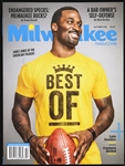 2013 James Jones Green Bay Packers Milwaukee Magazine 
