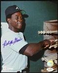 1968-75 Ralph Garr Atlanta Braves Signed 8"x 10" Photo *JSA*