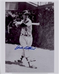 1953-56 Jack Dittmer Milwaukee Braves Autographed 8x10 B/W Photo *JSA*