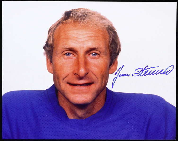 1990s Jan Stenerud Minnesota Vikings Signed 8" x 10" Photo (JSA)