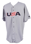 2009 Barry Larkin Team USA World Baseball Classic Retail Jersey