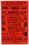 1997 USA Pro Wrestling Anniversary Show 17" x 26" Broadside w/ Tito Santana, King Kong Bundy, Bam Bam Bigelow & More