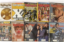 1979-87 Rolling Stone Magazine Collection - Lot of 74 w/ John Lennon First Issue Reprint, Years in Review, Special Issues & More