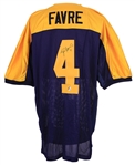 1994 Brett Favre Green Bay Packers Signed Mitchell & Ness Throwback Jersey (Player Hologram)