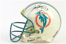 1992 Dan Marino Miami Dolphis Signed Football Helmet (MEARS LOA/JSA)