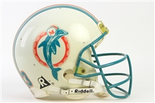 1992 Dan Marino Miami Dolphis Signed Football Helmet (MEARS LOA/JSA)