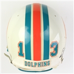 1992 Dan Marino Miami Dolphis Signed Football Helmet (MEARS LOA/JSA)