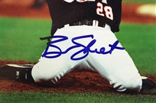 2000 Ben Sheets Team USA The Gold Display w/ Signed OML Selig Baseball & Signed 8 x 10 Photo (Upper Deck Authentication)