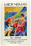 1978-80 Muhammad Ali World Heavyweight Champion Fight Posters - Lot of 4